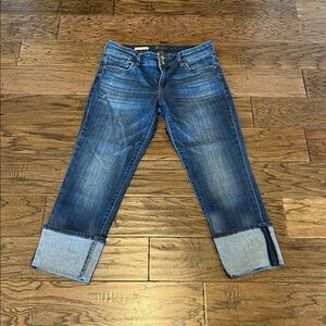 Kut From The Kloth Cameron Straight Leg Mid Rise Size 6